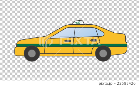タクシー_カラー 22583426