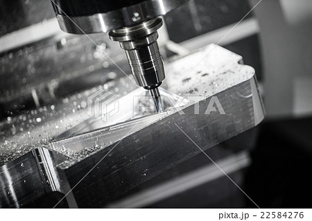 Metalworking CNC milling machine. 22584276