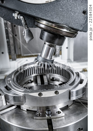 Metalworking CNC milling machine. Metalworking CNC milling machine. 22584304