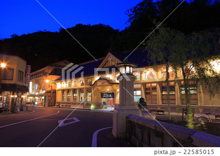 城崎温泉夜景 22585015