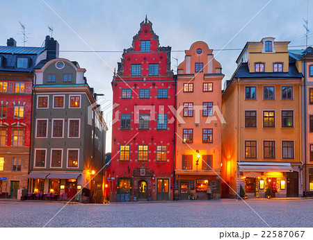 Gamla Stan at night, Stockholm 22587067
