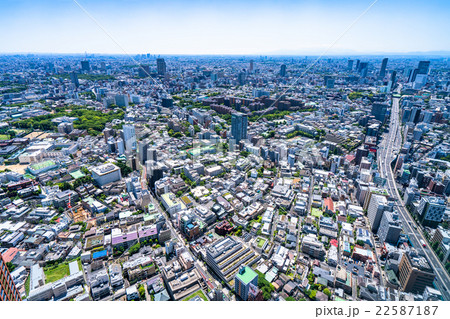 初夏の東京都市風景 22587187