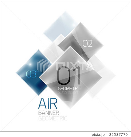 Air glossy square composition 22587770
