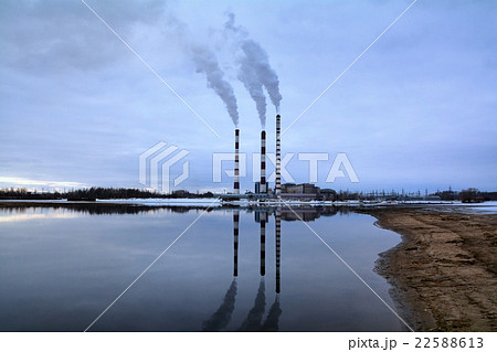 industrial smoke from chimney industrial smoke from chimney 22588613