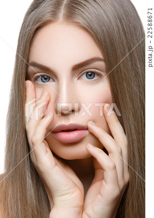 Girl with long hair Girl with long hair 22588671