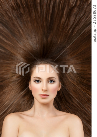 Girl with long hair Girl with long hair 22588673