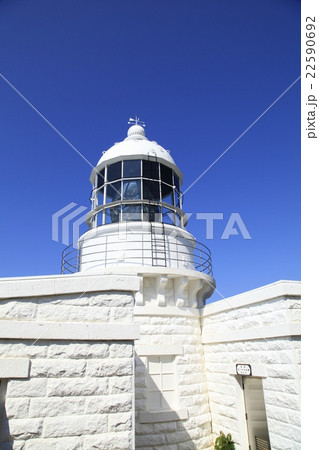 青空の経ヶ岬灯台 22590692