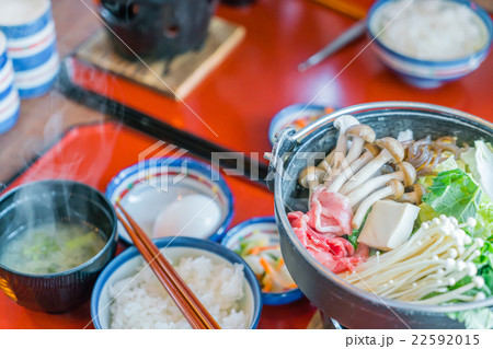 Japanese Hot Sukiyaki 22592015
