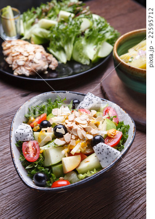 fruit salad in the bowl 22595712