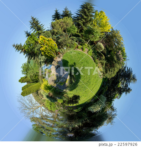 planet of Beautiful spring garden design 22597926