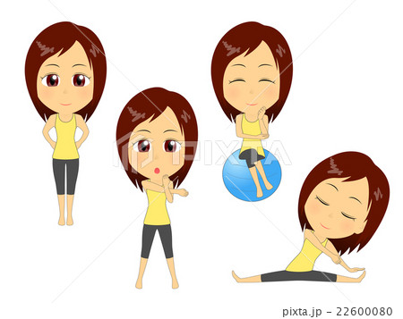 フィットネス女性 セット フィットネス女性 セット 22600080