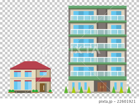 家とマンション 22601921