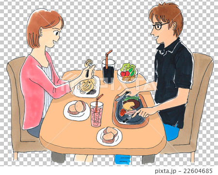 ランチデート　婚活　お見合い　夫婦 22604685