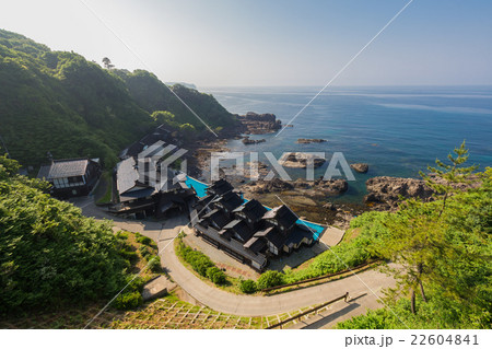 空中展望台スカイバードからの眺望の写真素材