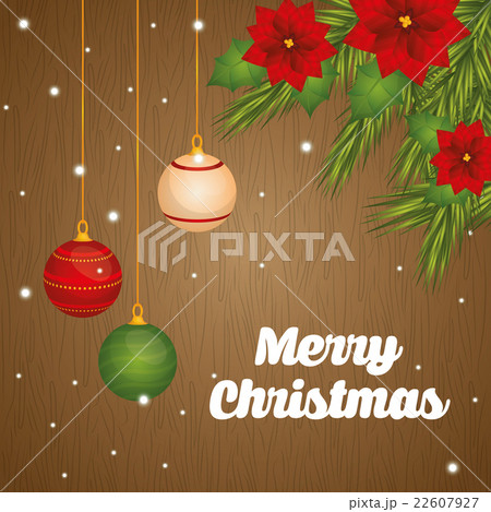 Merry christmas colorful card graphic Merry christmas colorful card graphic 22607927