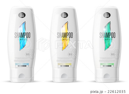 Cosmetic brand template. Realistic bottle set. Cosmetic brand template. Realistic bottle set. 22612035