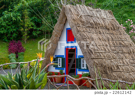 Colorful historical colonist's house at Madeira Colorful historical colonist's house at Madeira 22612142