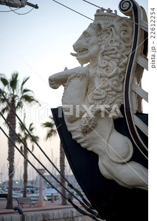 Bow of the "Santisima Trinidad" ship. 22612254