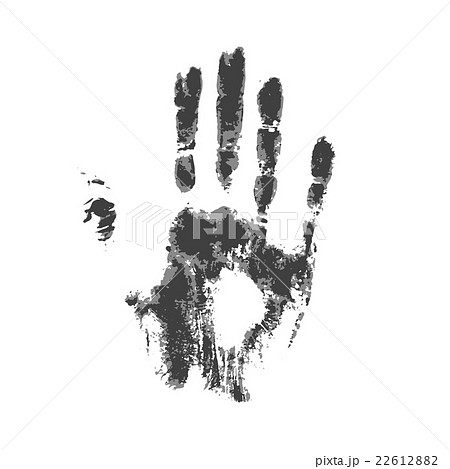 Print of hand, ink pattern for your designのイラスト素材 [22612882] - PIXTA