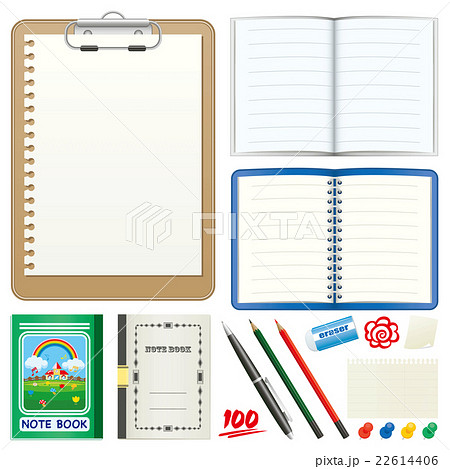 文具　素材 22614406