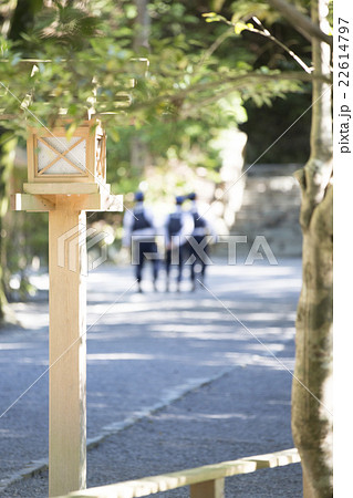 伊勢神宮を警備する警察官 伊勢神宮を警備する警察官 22614797