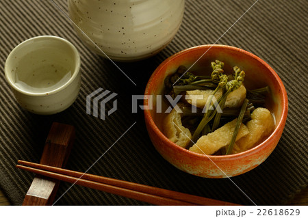 わらびの煮浸し 22618629