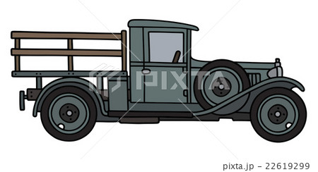 Vintage flat truck Vintage flat truck 22619299