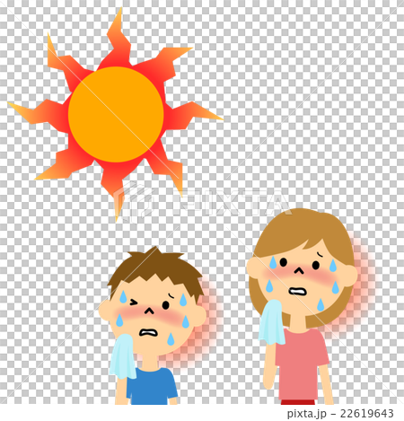 一個可能成為中暑的孩子 一個可能成為中暑的孩子 22619643