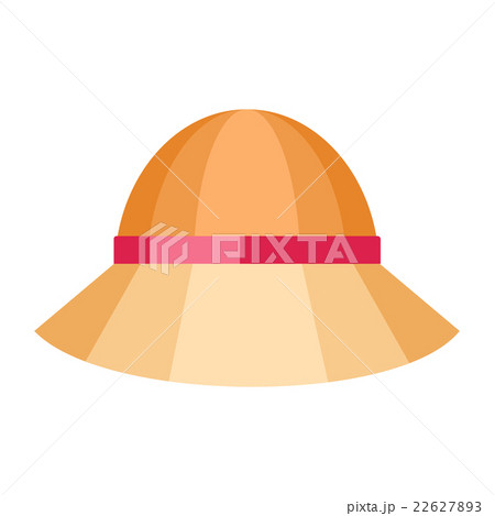 Summer Hat Isolated on White Background Summer Hat Isolated on White Background 22627893