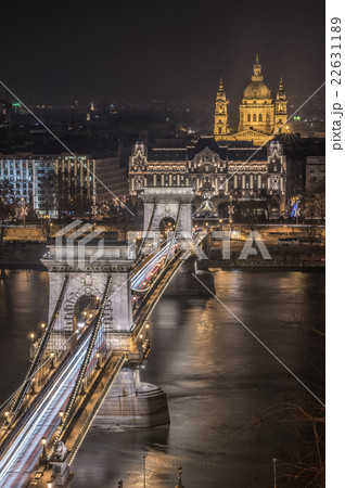 Chain Bridge and St. Stephen's Basilica, Budapest 22631189