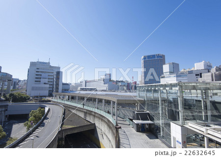 横浜駅きた東口の写真素材