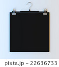 Paper with frame on hanger. 22636733