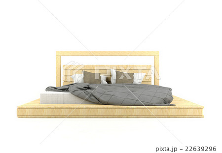 Modern and Loft design wooden bed Modern and Loft design wooden bed 22639296