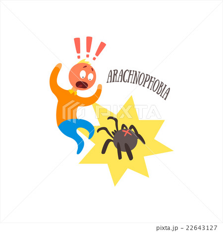 Aracnophobia Vector Illustration 22643127