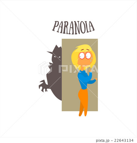Paranoia Vector Illustration 22643134