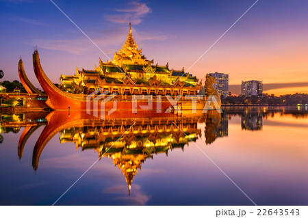 Karaweik Palace in Myanmar 22643543