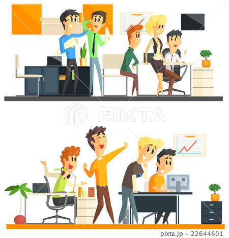Office Team Two Illustrations Collection 22644601