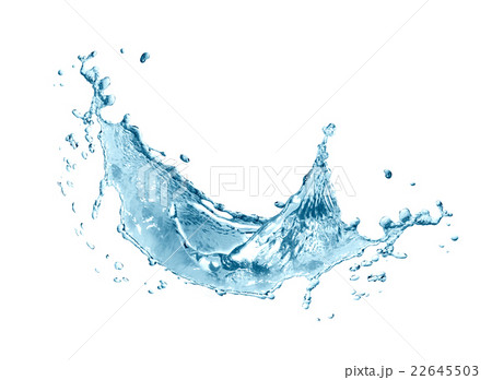 Water Splash On White 22645503