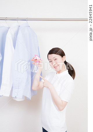 部屋干し 女性 部屋干し 女性 22645941