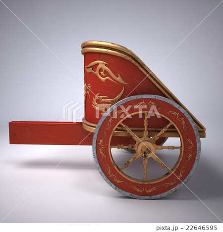 old scratched roman chariot. old scratched roman chariot. 22646595