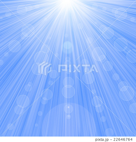Blue light star bokeh rays background. Blue light star bokeh rays background. 22646764