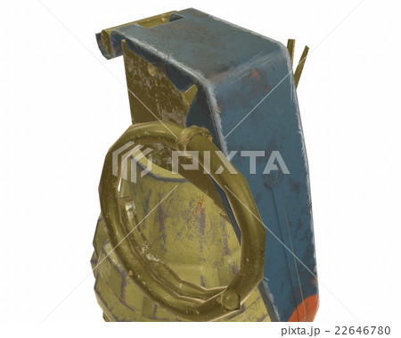 Mk2 grenade 3D illustration 22646780