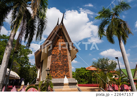 Sala Loi Temple entrance architecture, Korat Sala Loi Temple entrance architecture, Korat 22647157