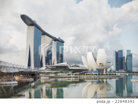 View of central Singapore 22648391