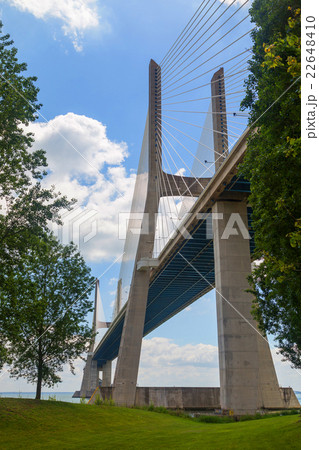 bridge the Vasco da Gama on river Tejo 22648410