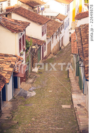 streets of the historical town Ouro Preto Brazil streets of the historical town Ouro Preto Brazil 22649878