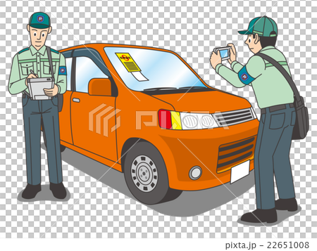 駐車違反の取締り 22651008