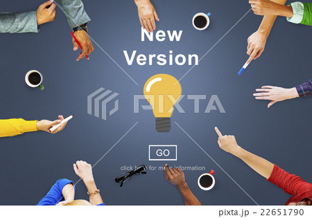 New Version Software Install Homepage Concept New Version Software Install Homepage Concept 22651790
