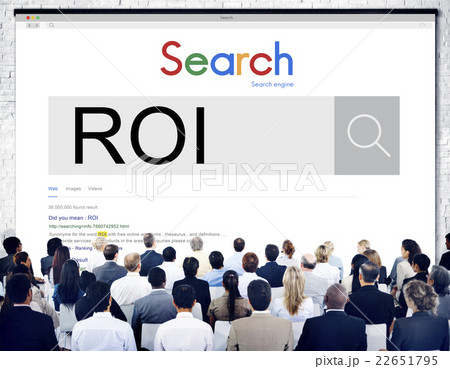 ROI Return Investment Corporate Finance Money Concept 22651795