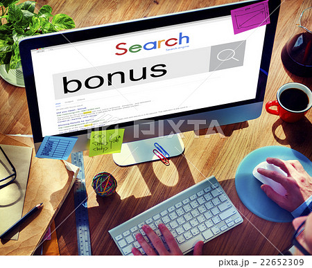 Bonus Extra Benefit Incentive Reward Money Finance Concept 22652309